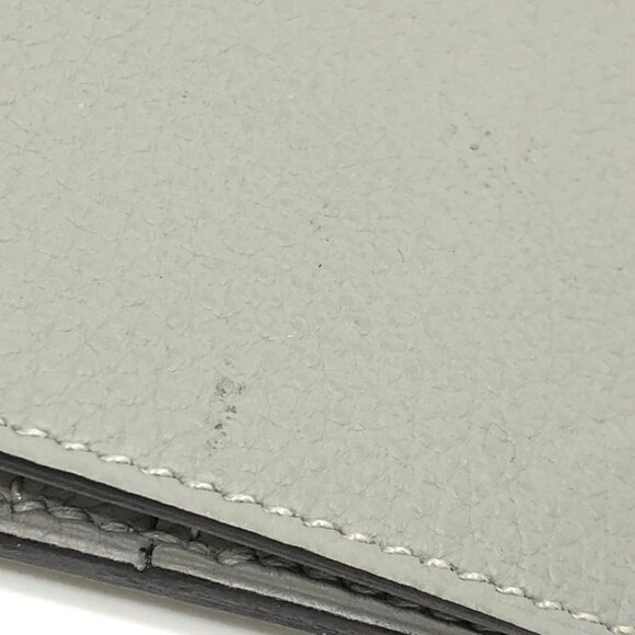 HERMES Dogon Long Wallet Bifold Long Wallet Togo Grimette (presumed) gray - Picture 8 of 15